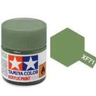 Tamiya Colour Acrylic Paint Mini 10ml - XF71 Cockpit Green (IJN)
