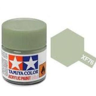 Tamiya Colour Acrylic Paint Mini 10ml - XF76 Grey Green