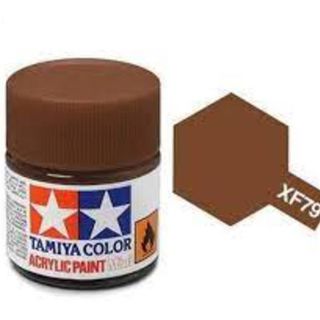 Tamiya Colour Acrylic Paint Mini 10ml - XF79 Deck Brown Linoleum