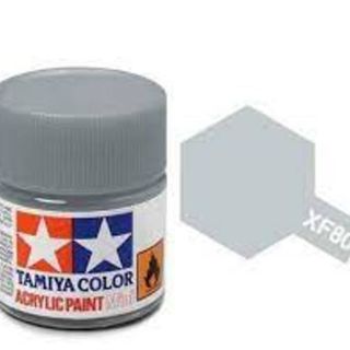 Tamiya Colour Acrylic Paint Mini 10ml - XF80 British Navy Grey