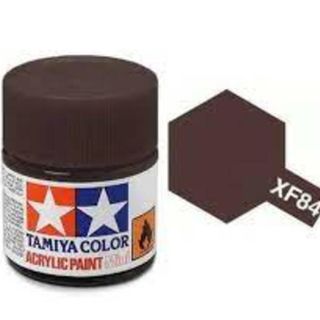 Tamiya Colour Acrylic Paint Mini 10ml - XF84 Dark Iron