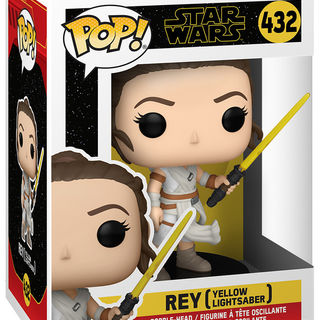 Funko Pop Vinyl: #432 Star Wars - Rey Yellow Lightsaber
