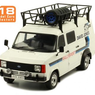 Ford Transit Mk2 1979 Rally Service Van David Sutton Rally Team IXO 1/18