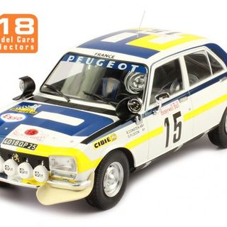 Peugeot 504 Ti 1975 Maroco Rally 2nd Place Bernard Consten 1/18 IXO