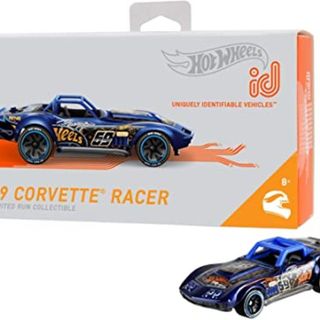 Hot Wheels id Cars Race Team 1969 Corvette Racer