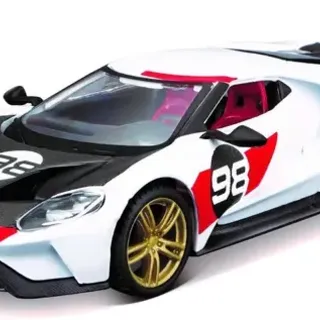 2021 Ford GT 1/32 Bburago Heitage Tribute 1966 Daytona Winner