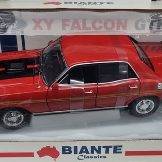 Ford Falcon XY GT-HO Biante Track Red Roadcar 1/18