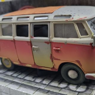 Volkswagen Samba Van Old Friends Maisto 1/25