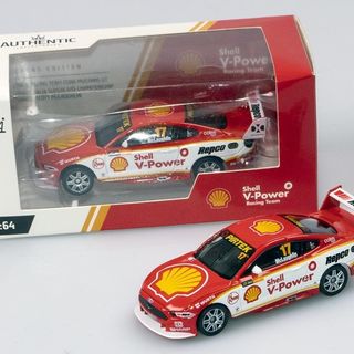 Shell V-Power Racing Team #17 Ford Mustang GT Supercar - 2019 Championship Winner Scott Mclaughlin - 1/64 Authentic Collectables