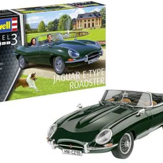Jaguar E-Type Roadster Revell Kitset 1/24