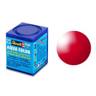 36134 Aqua Colour italian red gloss 18ml Acrylic