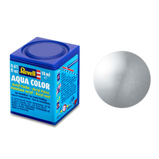 36190 Aqua Colour silver metallic 18ml Acrylic
