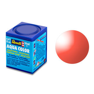 36731 Aqua Colour red clear 18ml Acrylic