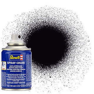 34108 Colourspray black matt 100ml