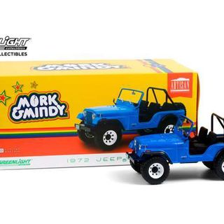 1972 Jeep CJ-5 Mork & Mindy TV Show - Greenlight 1/18