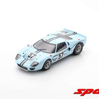 Ford GT40 MK2B 1967 Le Mans Ronnie Bucknum & Paul Hawkins 1/18 Spark