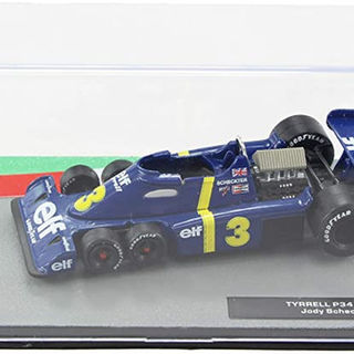 1976 Tyrrell Ford P34 Jody Scheckter GP F1 Atlas 1/43