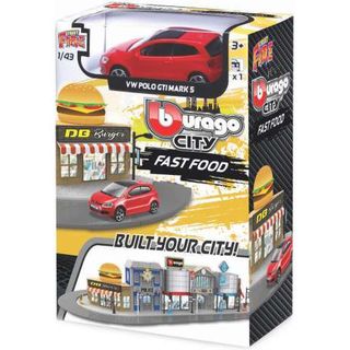 Bburago City Fast Food with VW Polo GTi Mk5 Build Your City