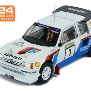 Peugeot 205 T16 E2 1986 1000 Lakes Rally Winner Timo Salonen IXO 1/24