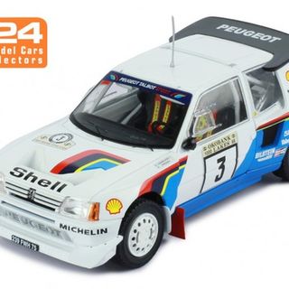 Peugeot 205 T16 E2 1986 1000 Lakes Rally 2nd Juha Kannkunen IXO 1/24