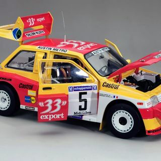 MG Metro 6R4 Winner 1986 Criterium des Cevennes Rally Winner Didier Auriol 1/18 Sun Star