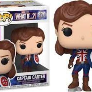 Funko Pop Vinyl: Marvel #870 What If - Captain Carter