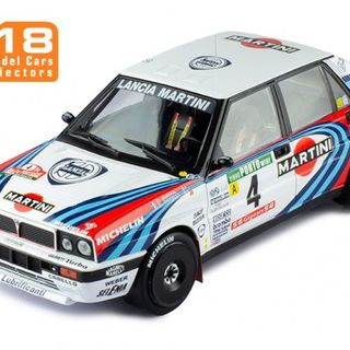 Lancia Delta HF Integrale 1990 Portugal Rally 2nd Dider Auriol IXO 1/18