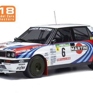 Lancia Delta HF Integrale 1990 Portugal Rally 3rd Juha Kankkunen IXO 1/18