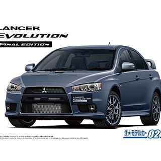 Mitsubishi Lancer Evo X Final Edition Kitset Aoshima 1/24