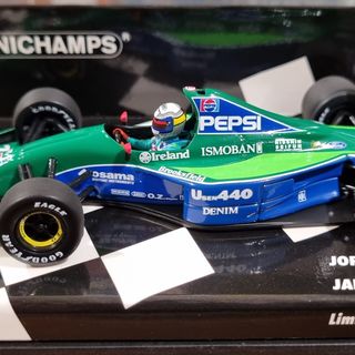 Jordan Ford 191 1991 Japanese GP  Alessandro Zanardi 1/43 Minichamps