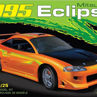 1995 Mitsubishi Eclipse AMT Kitset 1/25 with engine detail