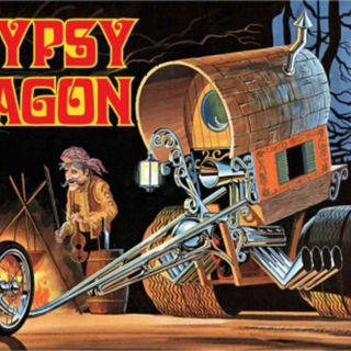 Li'L Gypsy Wagon AMT Kitset 1/25