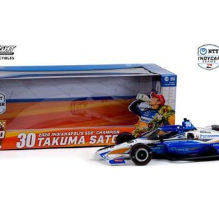 2020 Indy 500 Winner Takuma Sato 1/18 Greenlight