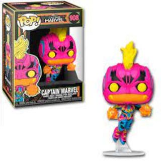 Funko Pop Vinyl: Marvel #908 Blacklight - Captain Marvel