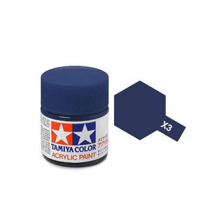 Tamiya Colour Acrylic Paint Mini 10ml - X3 Royal Blue