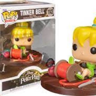 Funko Pop Vinyl: Disney #1143 Peter Pan - Tinker bell on Spool