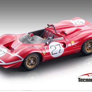 Ferrari 350 P4 Can Am 1967 Laguna Seca Jonathan Williams 1/18 Tecnomodel