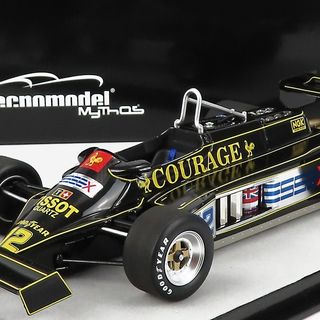 Lotus Ford 87 Nigel Mansell 1981 British GP 1/18 Tecnomodel