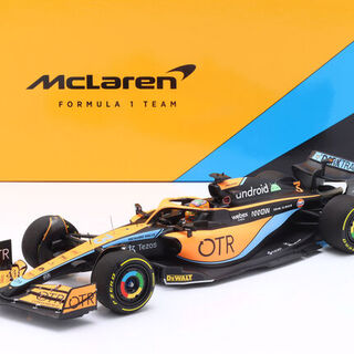 McLaren MCL35M Daniel Ricciardo 2021 Bahrain F1 GP Minichamps 1/18