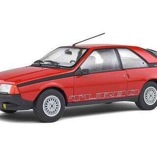 1980 Renault Fuego Turbo Red Roadcar 1/18 Solido