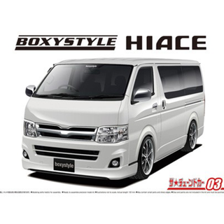 2010 Toyota Hiace TRH200V Boxystyle Kitset Aoshima 1/24
