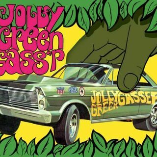 1965 Ford Galaxie Jolly Green Gass'r AMT Kitset 1/25 with engine
