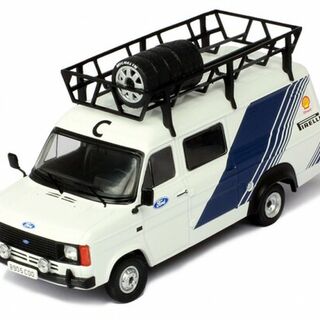 Ford Transit Mk2 1979 Rally Service Van Ford Works Team IXO 1/43