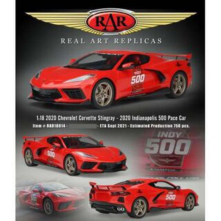 2020 Chevrolet Corvette Stingray Indianapolis 500 Pace Car 1/18 Acme