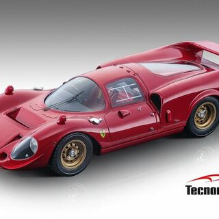 Ferrari 365 P2/3 Drogo Press Rosso Corsa 1967 1/18 Tecnomodel