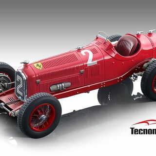 Alfa Romeo P3 Tipo B German GP 1932 Winner Rudolf Caracciola 1/18 Tecnomodel