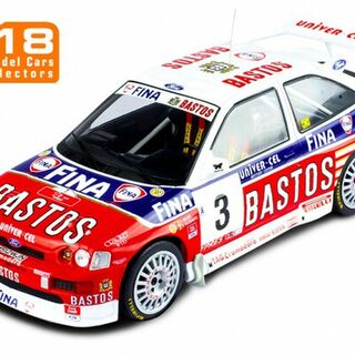 Ford Escort Cosworth 1995 Ypres Rally Patrick Snijers Bastos IXO 1/18