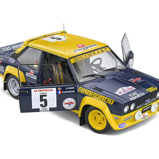 Fiat Abarth 131 1977 Tour De Corse Rally Bernard Darniche Solido 1/18