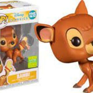 Funko Pop Vinyl: Disney #1215 Bambi (1942): Bambi w/ Butterfly SD22