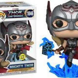 Funko Pop Vinyl: Marvel #1046 Thor: Love & Thunder: Mighty Thor GW